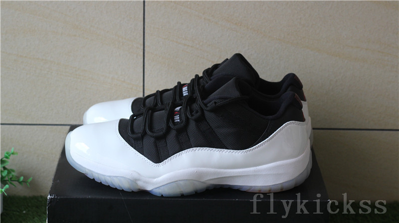 Authentic Air Jordan Retro 11s Tuxedo Low